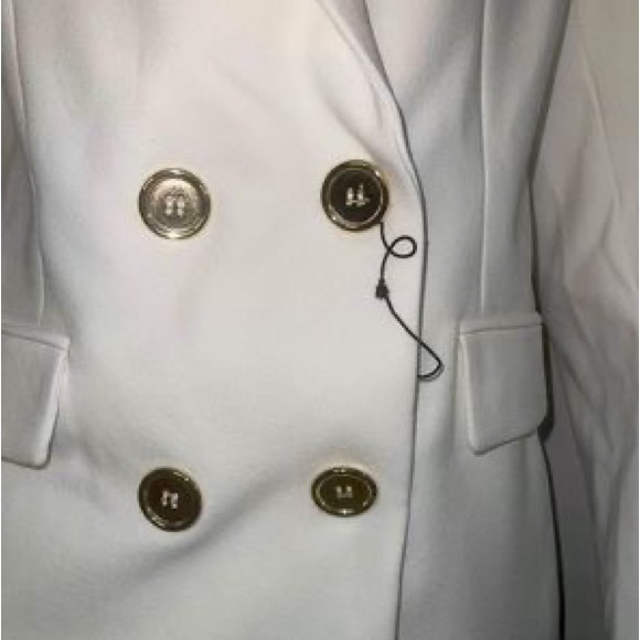Zara white Blazer dress size -Large - Picture 2 of 5